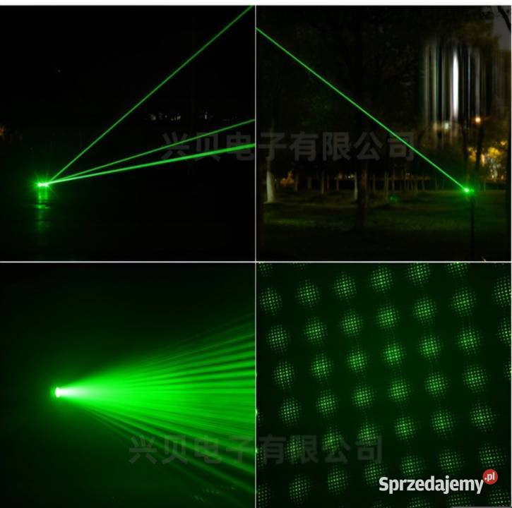 Wskaźnik laserowy Green Laser PointerMocny Lasery krzyżowe Narzędzia Czarna Woda sprzedam