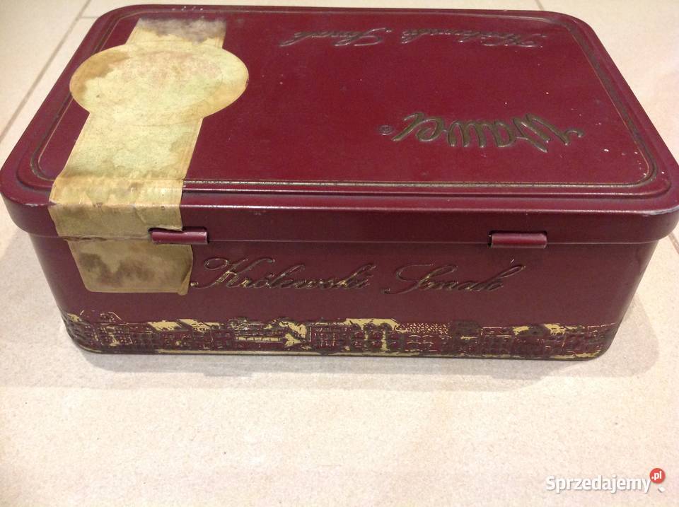 Puszka Blaszana Czekoladkach WAWEL Królewski Nowa Sól