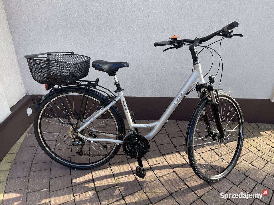 Aluminiowy Rower Miejski BIKE MANUFAKTUR Koła 28 łódzkie Radomsko