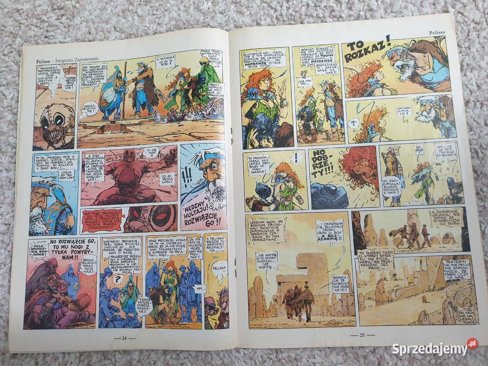 Pelissa Świątynia Zapomnienia Komiks Fantastyka Gdynia