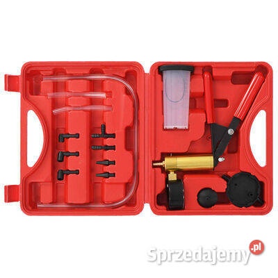 vidaXL Zestaw do odpowietrzania hamulców i pompa Warszawa