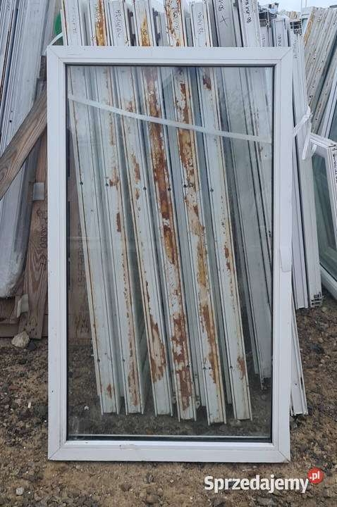 OKNA KacprzaK Witryna 76x126 FIX Używany PCV