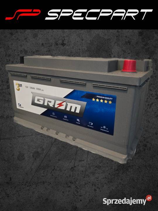 Akumulator GROM Premium 100Ah 900A EN ŁÓDŹ GÓRNA łódzkie Łódź