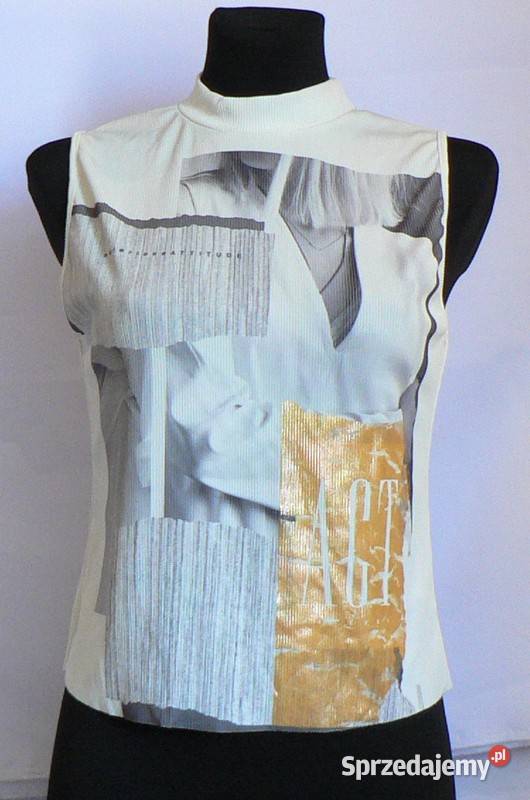 Zaracudna bluzka ML biały Łódź sprzedam