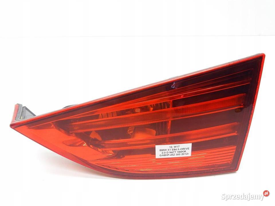 LAMPA PRAWA PRAWY TYŁ TYLNA W KLAPE BMW X1 E84 osobowe