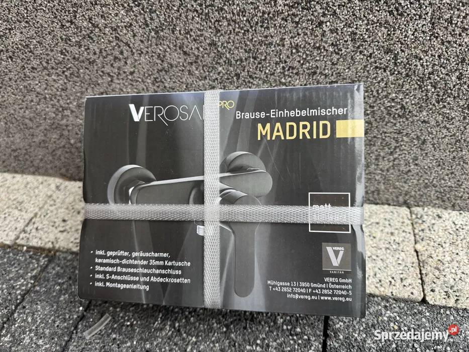 Bateria prysznicowa Verosan Madrid Nowa Żary