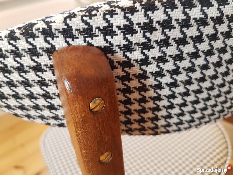 Krzesła PRL autor Rajmund Hałas lata 6070 35cm Szczecin sprzedam