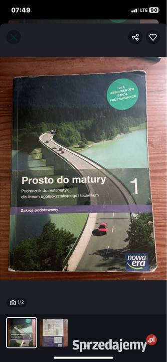 Prosto do matury cz1 zakres podstawowy Zamość