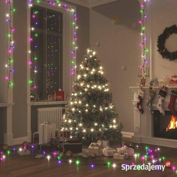 vidaXL Sznur lampek LED 400 kolorowych Boże Narodzenie Warszawa
