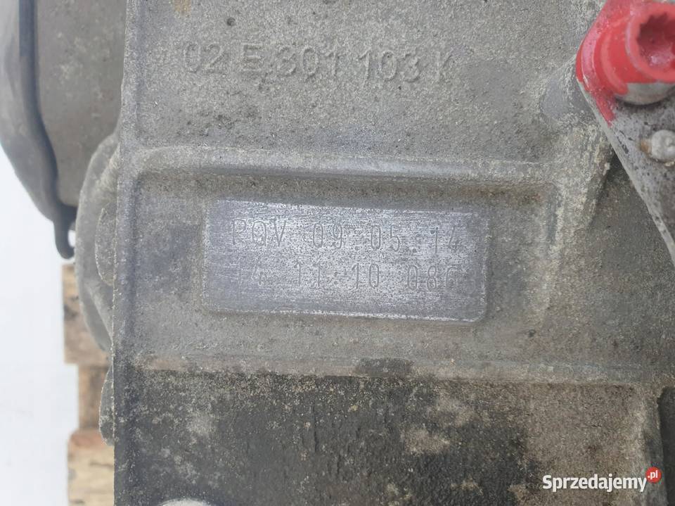 AUTOMATYCZNA SKRZYNIA BIEGÓW VW Passat B7 20 TDI Rudka