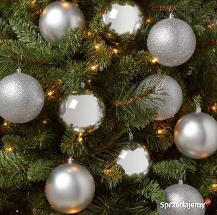 BOMBKI CHOINKOWE 643 100 ZESTAW SZARY Suchy Las sprzedam