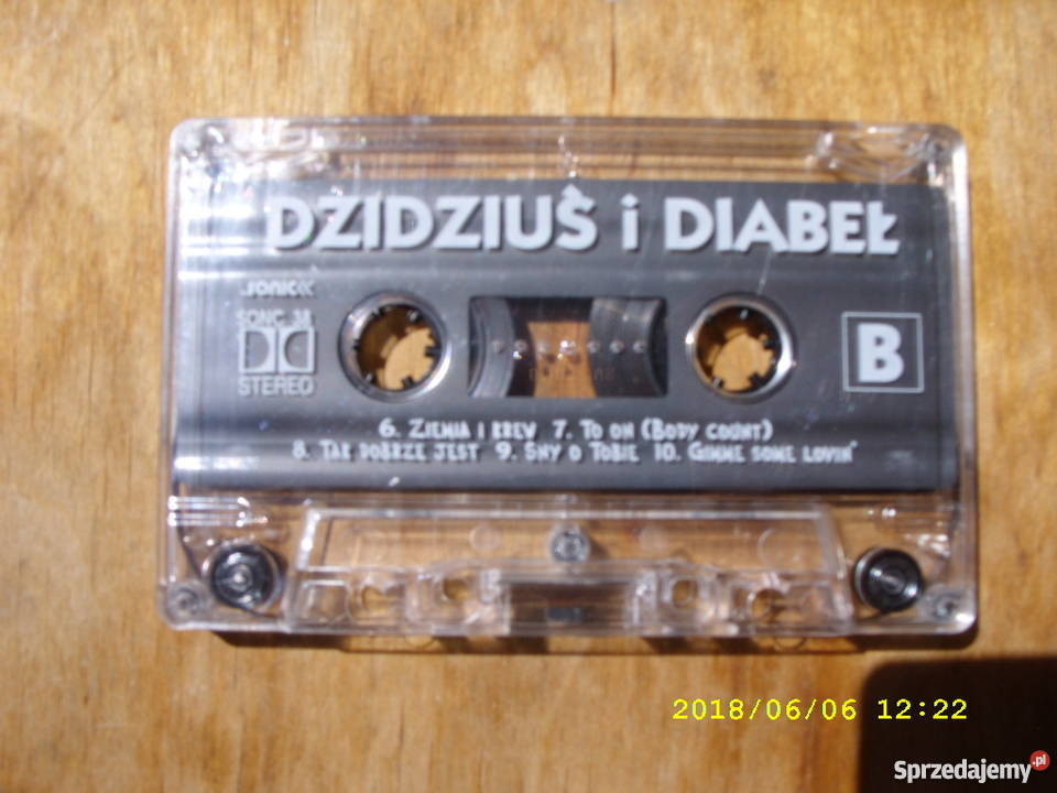 DANCE kaseta DZIDZIUS I DIABELIMPREZA dolnośląskie Wołów