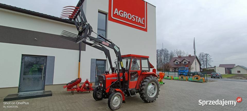 ŁADOWACZ CZOŁOWY Ursus 2812 MF 235 M255 Ursus lubelskie Lublin