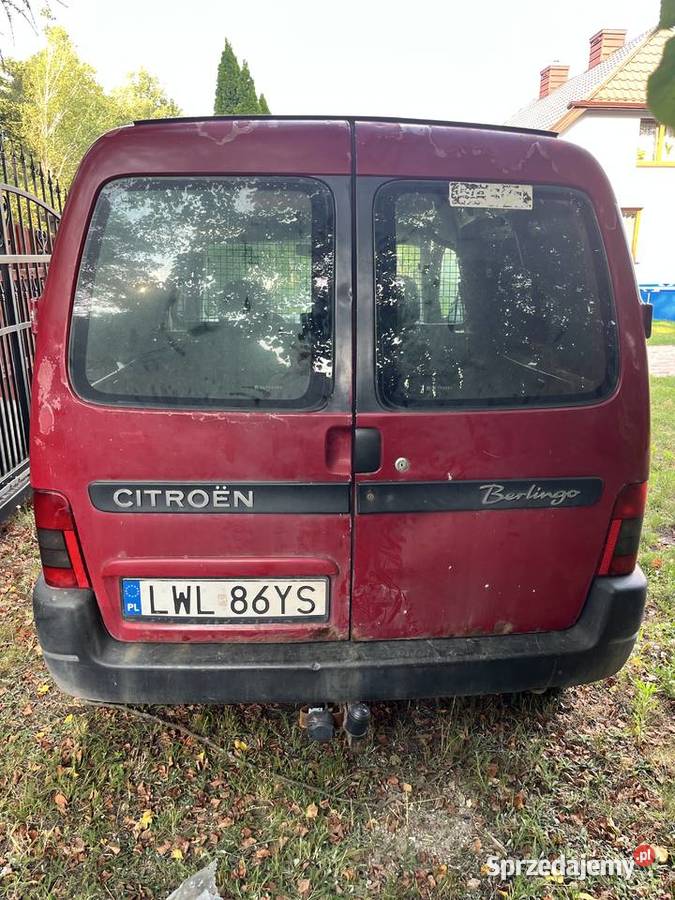 Citroen Berlingo hak klima VAT1 327054km Dubeczno