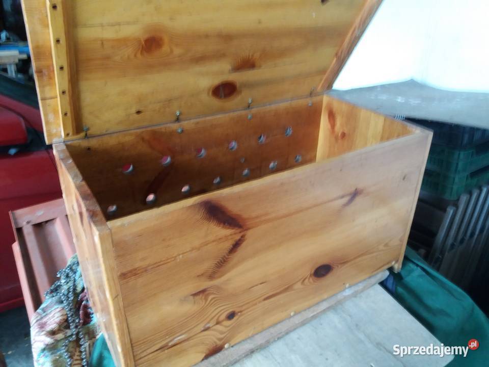 Ławkoskrzynia drewniana Krępa Górna