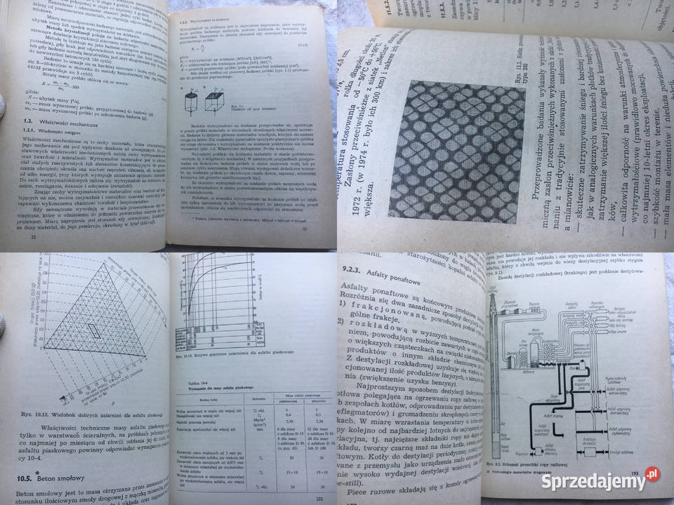 Technologia materiałów drogowych Łęczyca sprzedam