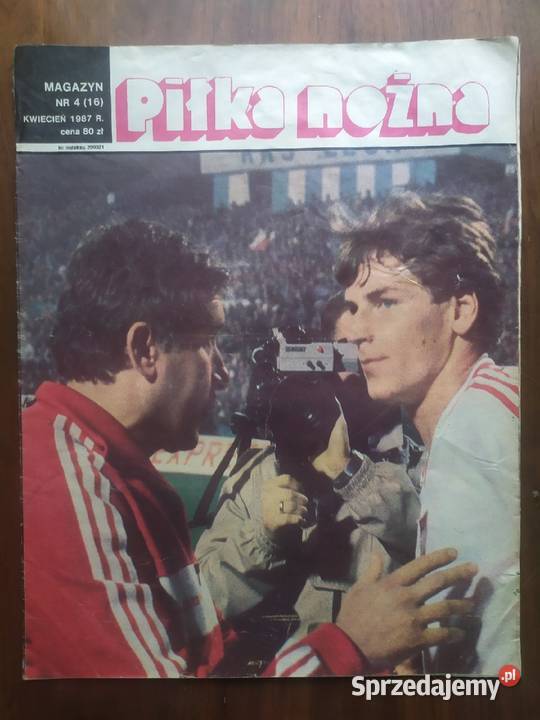 Piłka Nożna Magazyn rocznik 1987 kompletny
