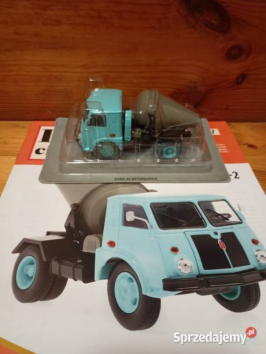STAR 25 MSH2 Betoniarka deagostini 143 Kultowe Warszawa