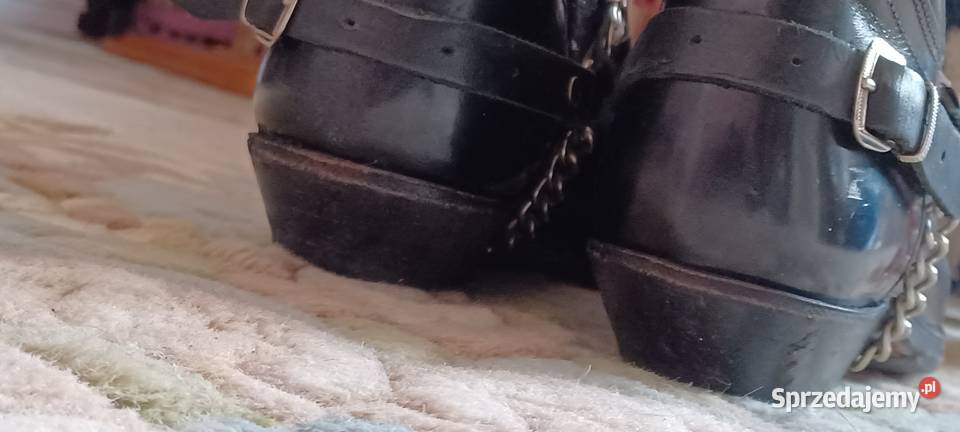 kowbojki twarda prawdziwa skóra INDIANA wielkopolskie sprzedam