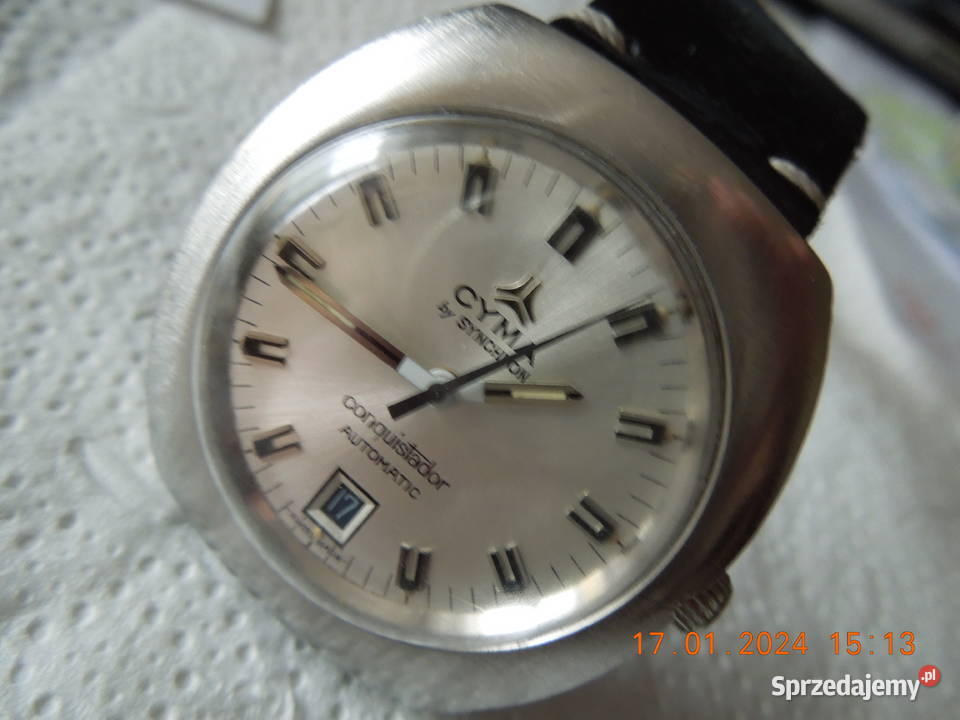 zegarek cyma automatic Częstochowa