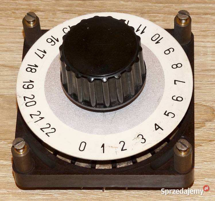 Przełącznik obrotowy 11 pozycyjny 2 sekcyjny 20 Gliwice
