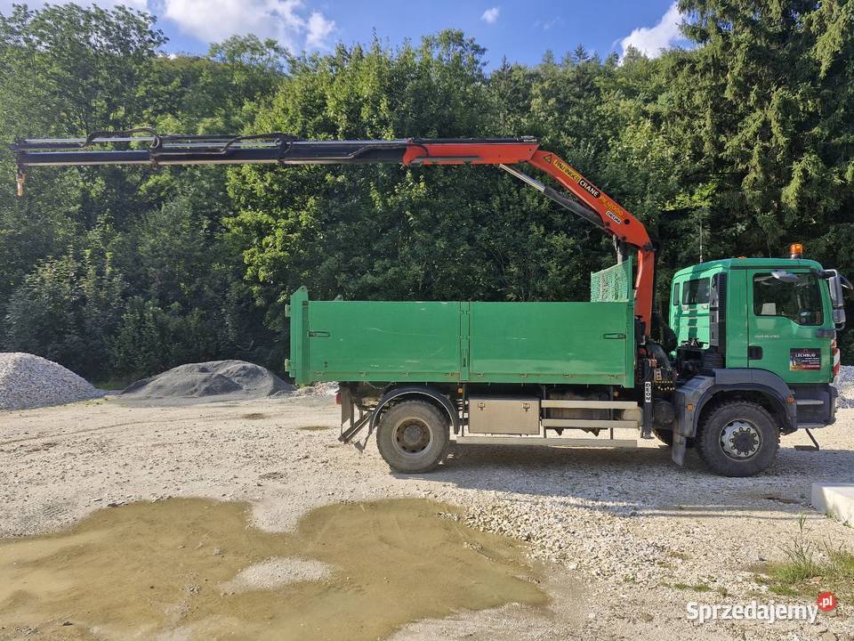 MAN TGM 18290 4X4 HDS 65T Palfinger PK12000 143m pełny VAT