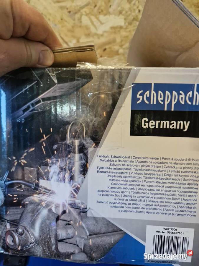 Spawarka transformatorowa Scheeppach WSE3500 090 Głogowa