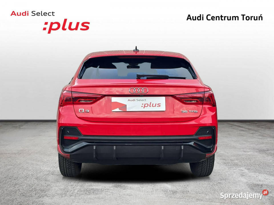 Audi Q3 Sportback S ogranicznik prędkości