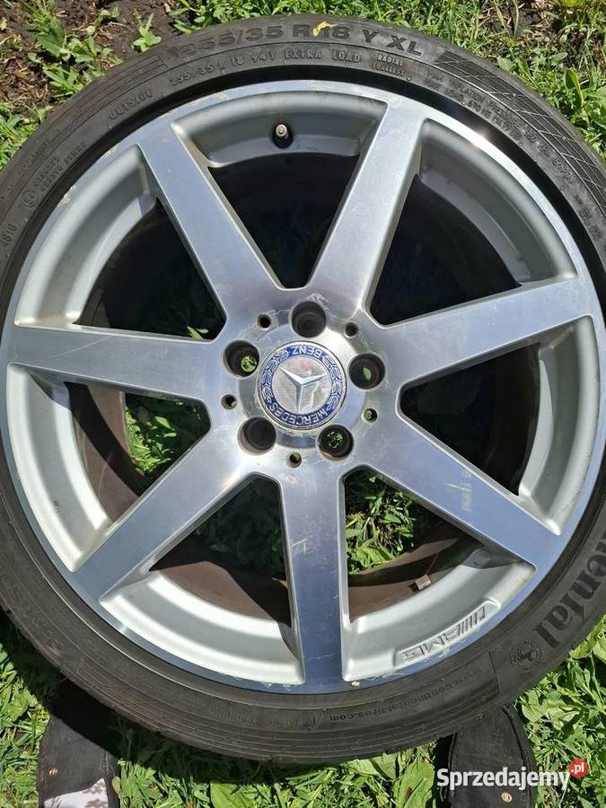 Sprzedam felgi z oponami Mercedes AMG 18 Gniewkowo