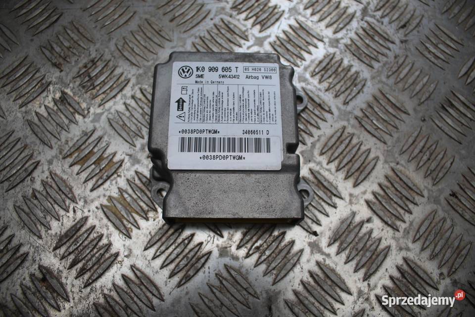 MODUŁ SENSOR AIR BAG VW GOLF V 1K0909605T osobowe sprzedam