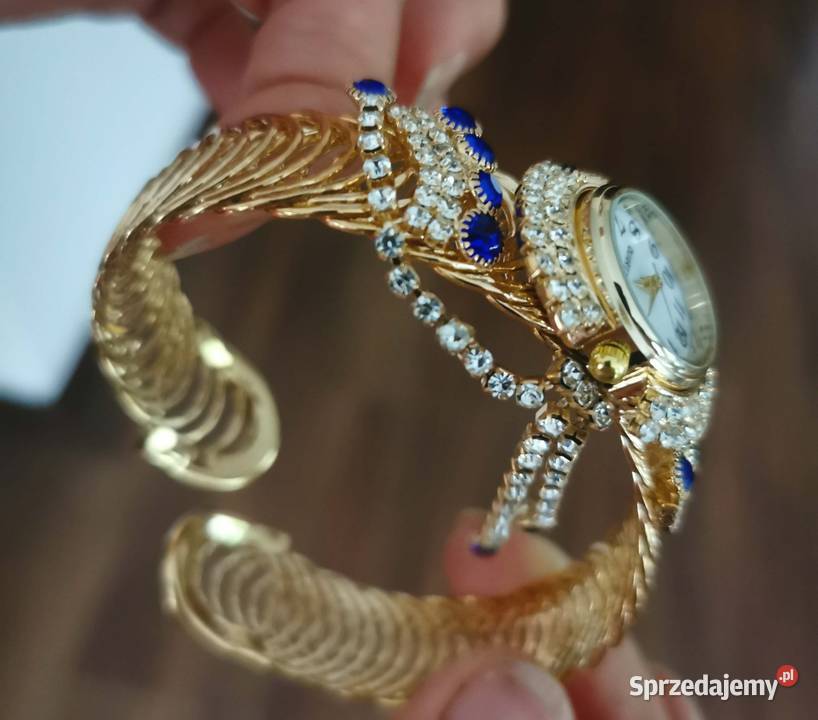 Komplet biżuterii z zegarkiem nastolatki śląskie Lędziny