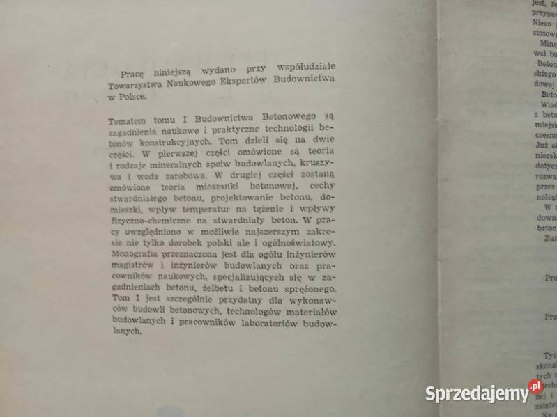 Budownictwo technologia fundamenty budowle Łódź sprzedam