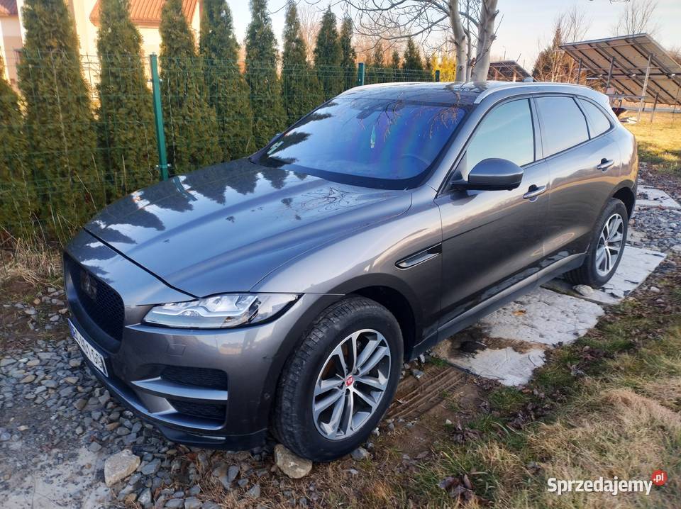 Jaguar FPace 120 uszkodzony silnik