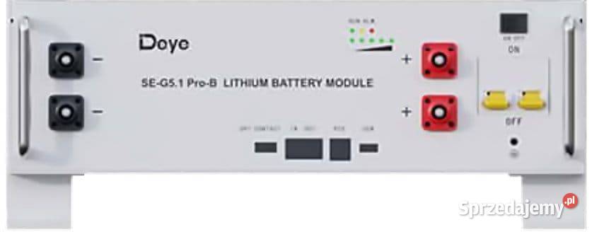 HIT Magazyn energii LiFePO4 LV Deye ProB 512 kWh małopolskie