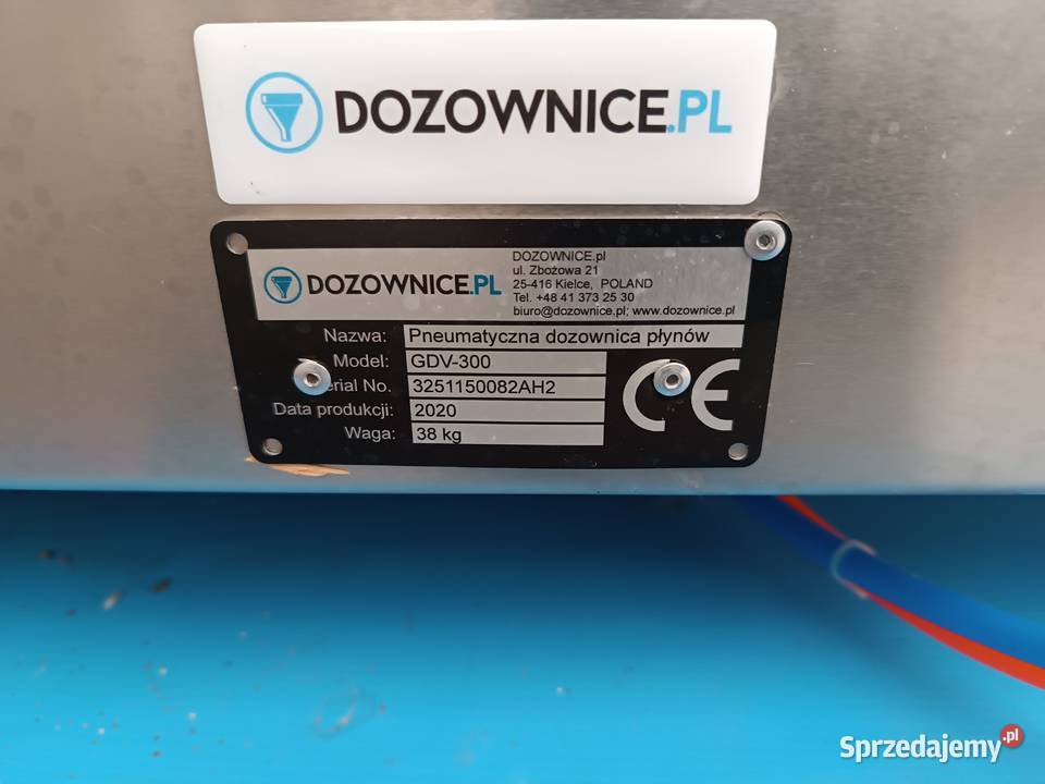 Dozownica GDV300 Nalewarka tłokow Produkcja