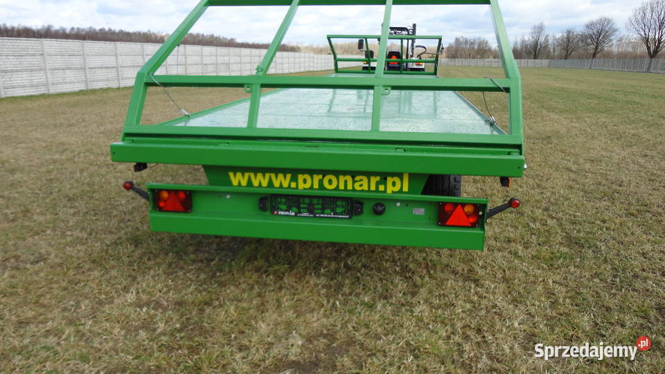Przyczepa do bel laweta do balotów Pronar T023 Sulejów