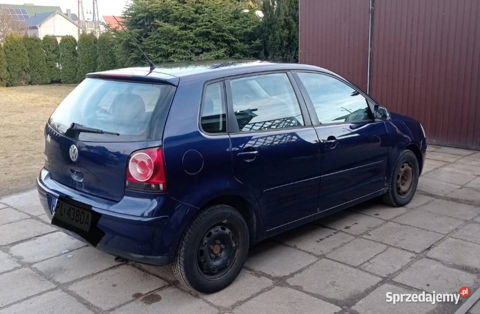 Volkswagen polo 12 benzyna 2003r uszkodzony Białystok