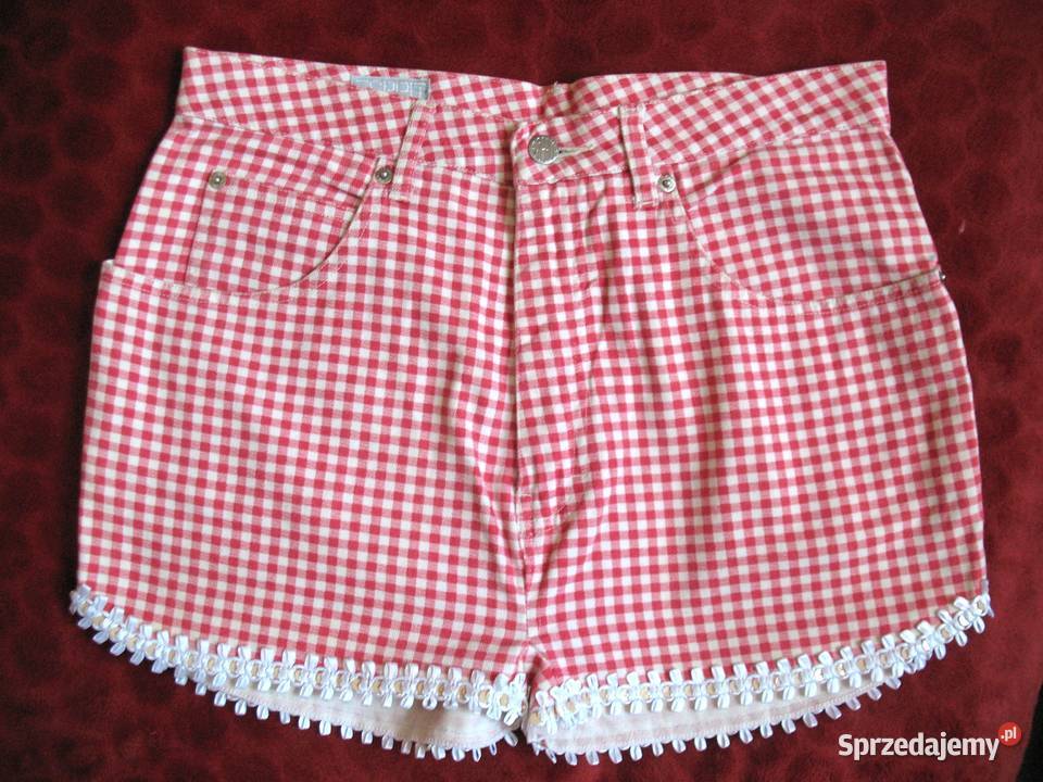 Szorty spodenki bawełna 38 M biodra 98 Siedlce