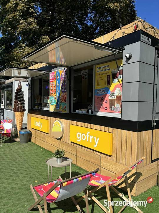 Przyczepa Gastronomiczna Lody z wyposażeniem pomorskie Gdańsk