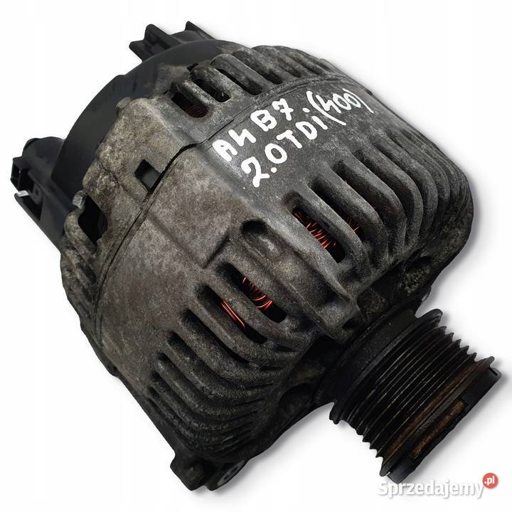 ALTERNATOR Audi A4 B7 20 TDI Valeo 03G903016A Części samochodowe Chełm sprzedam