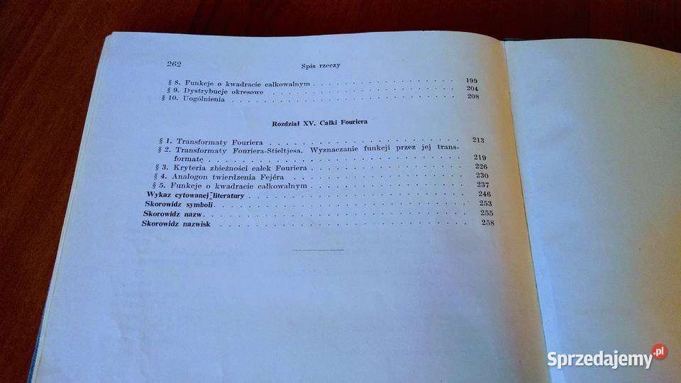 Funkcje rzeczywiste Tom 1 2 Monografie Gdańsk sprzedam