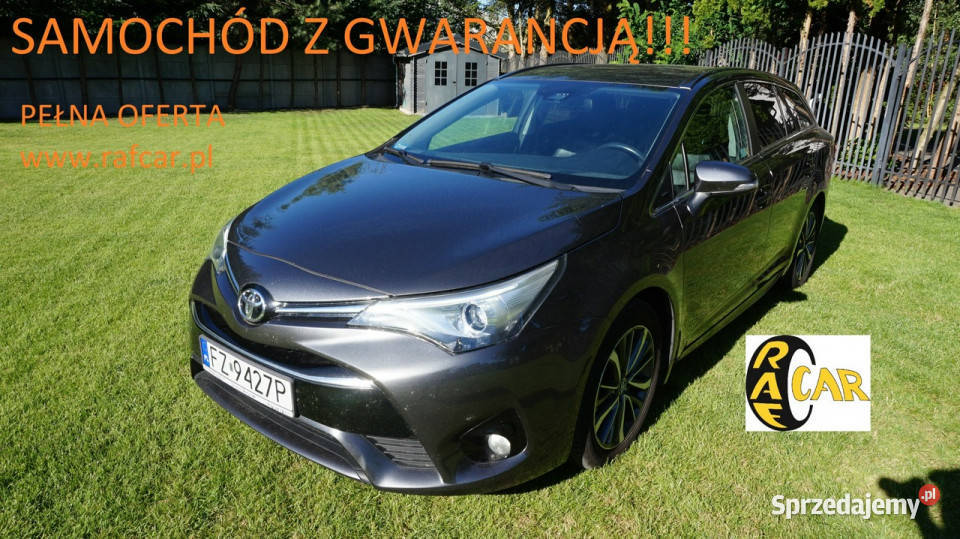 Toyota Avensis Polski salon Gwarancja III 2009 światła przeciwmgielne lubuskie Zielona Góra sprzedam