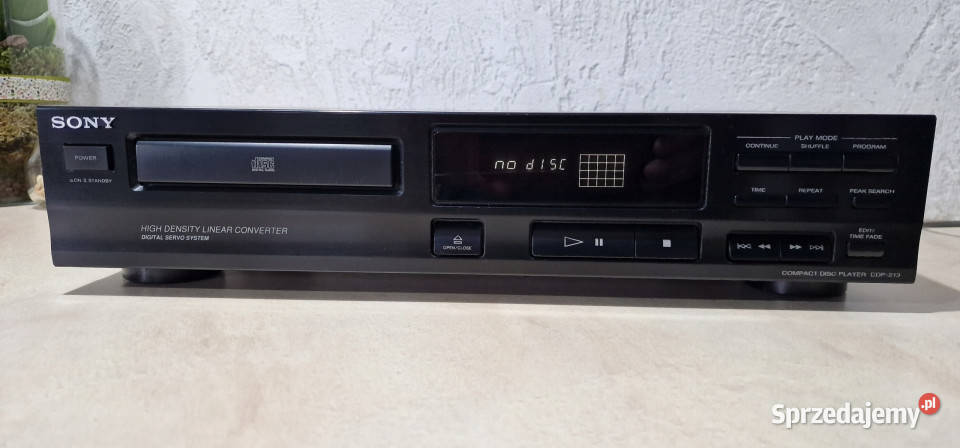 Odtwarzacz Sony CDP213 CDP 213 CD player CDP 213 Międzychód sprzedam