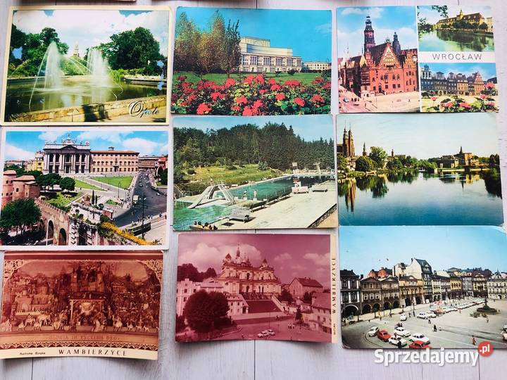 Stare Kartki pocztowe kolekcje Polska zagranica łódzkie sprzedam
