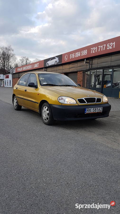 Daewoo Lanos klimatyzacja niski przebieg 1500cm3 podkarpackie Krosno sprzedam