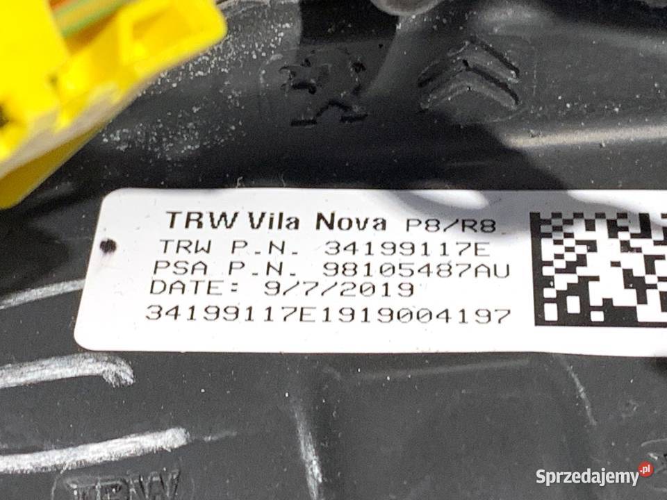 KIEROWNICA PEUGEOT 508 SW II 98105487AU