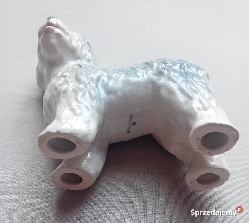 Figurka pies owczarek staroangielski Melba Ware Porcelana i szkło Koźminek sprzedam