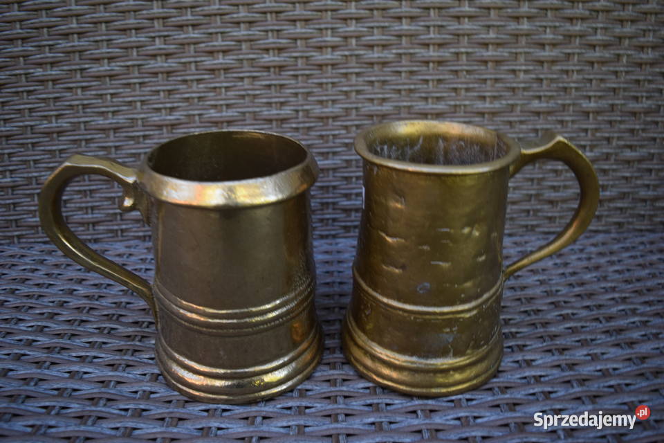 Kufle Mosiężne AntyczneWysokość 15 Okazja Olsztyn