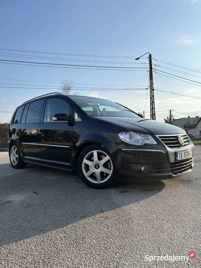 Vw Touran 20tdi Dsg 2007 Volkswagen Kielce sprzedam
