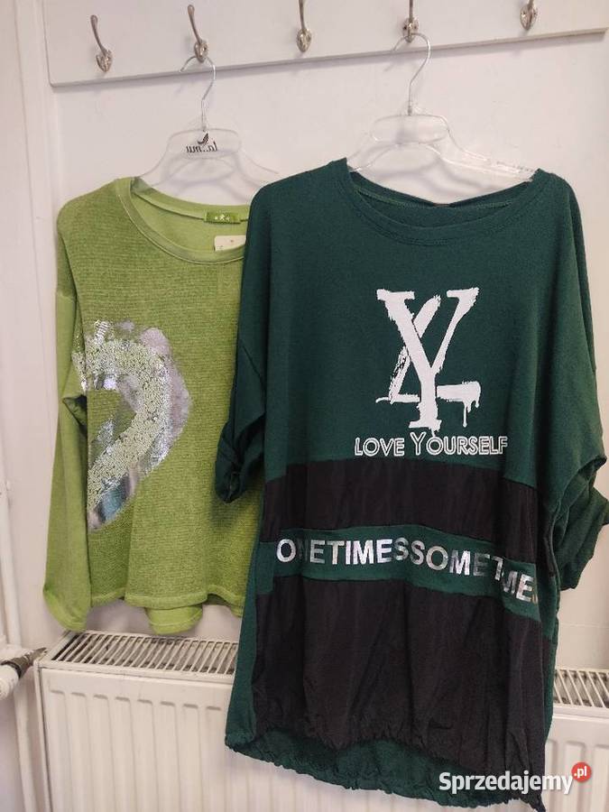 Hurt crem puszysta bluski i tuniki XXXXL odzież sprzedam